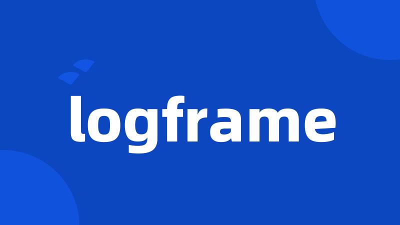 logframe