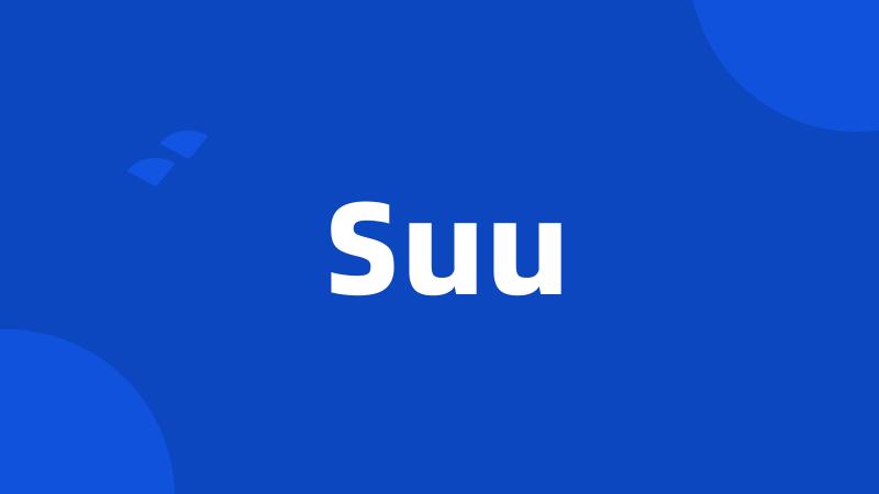 Suu