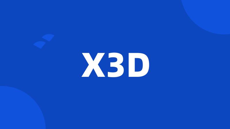 X3D