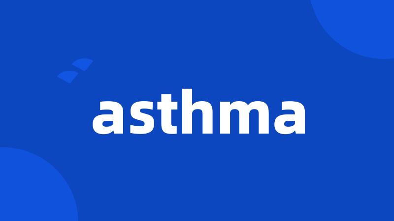 asthma