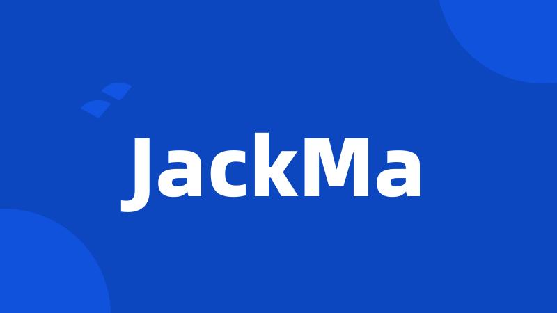 JackMa