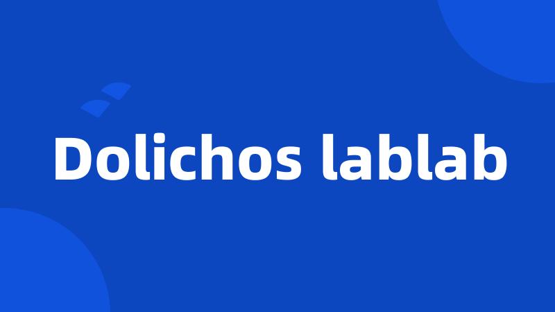 Dolichos lablab