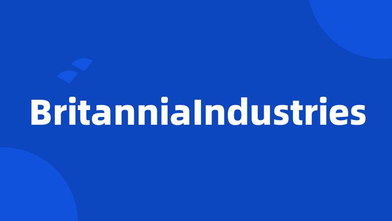 BritanniaIndustries