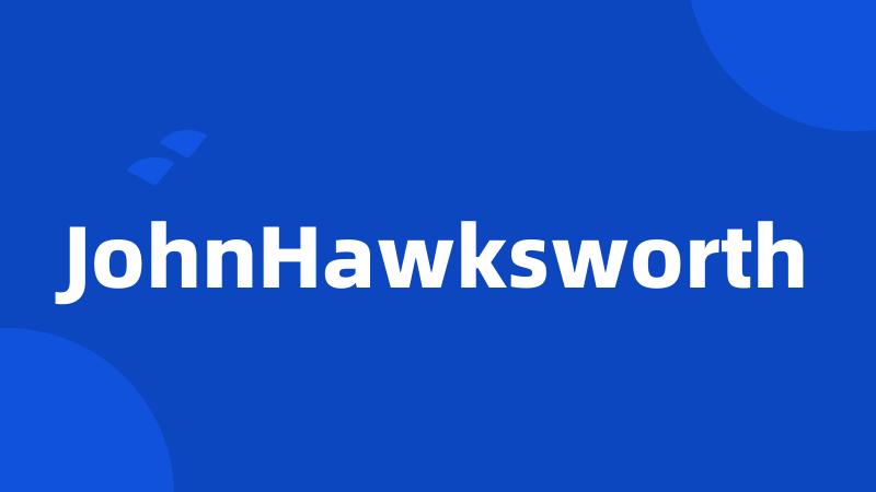 JohnHawksworth