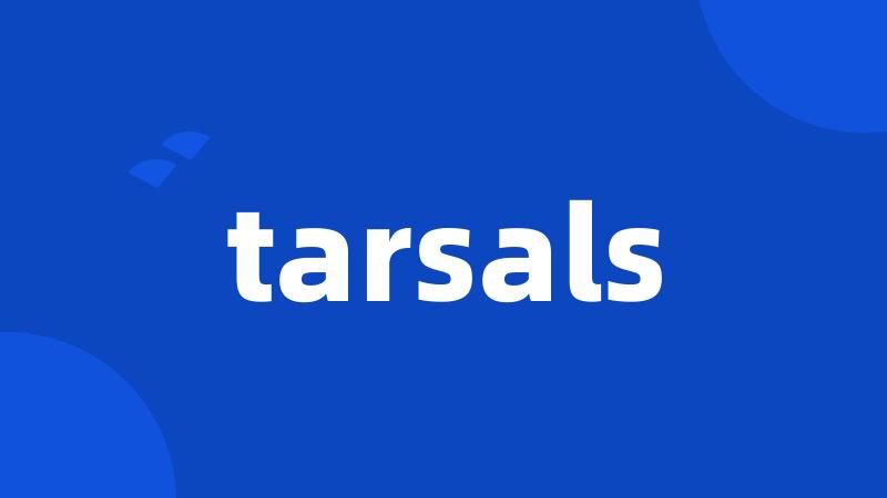 tarsals