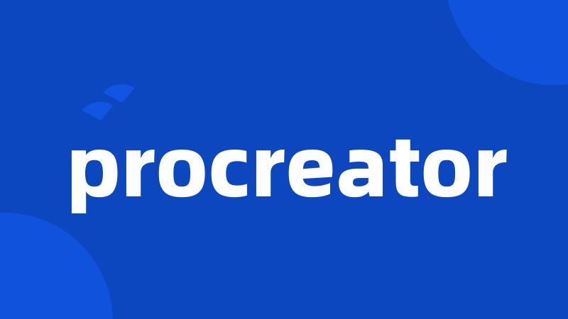 procreator