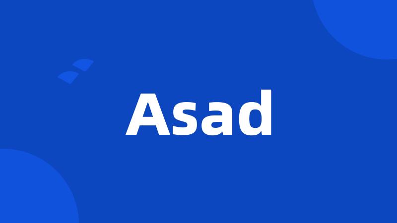 Asad