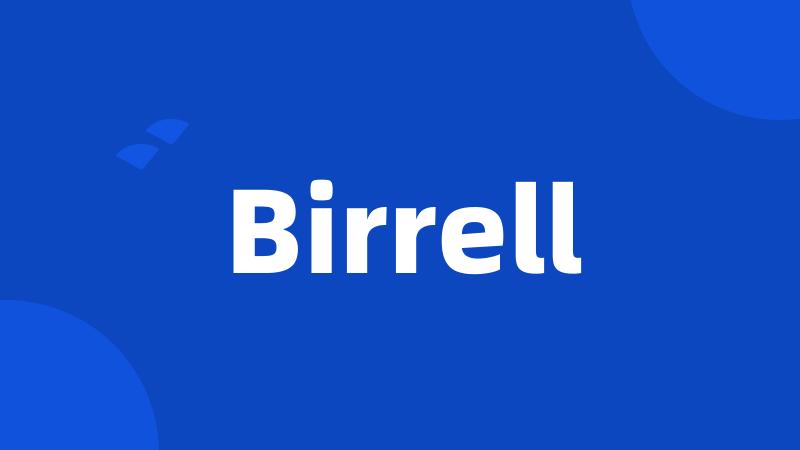 Birrell