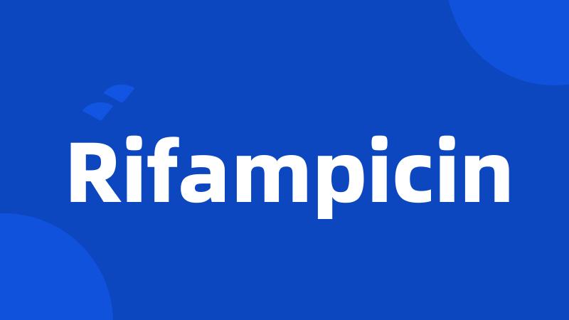 Rifampicin