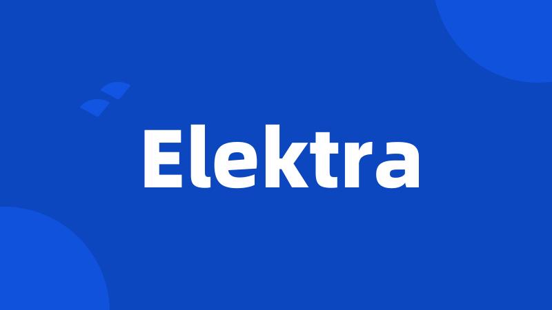 Elektra