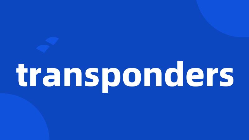 transponders