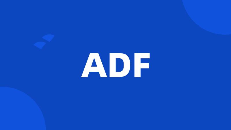 ADF