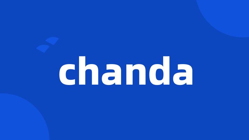 chanda