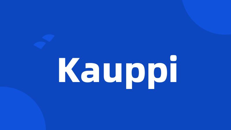 Kauppi