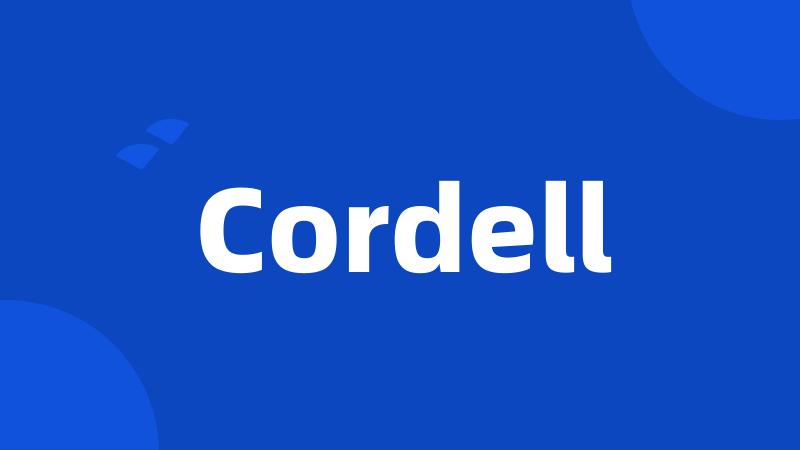 Cordell