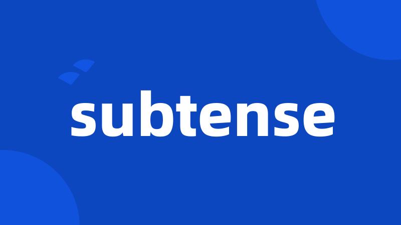 subtense