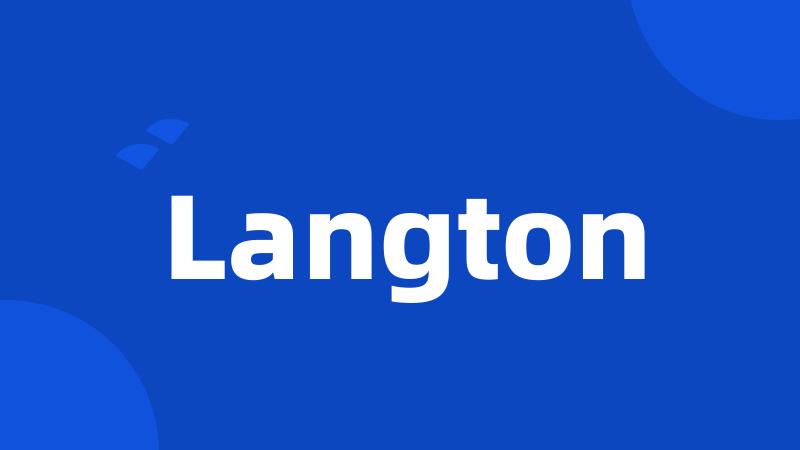 Langton