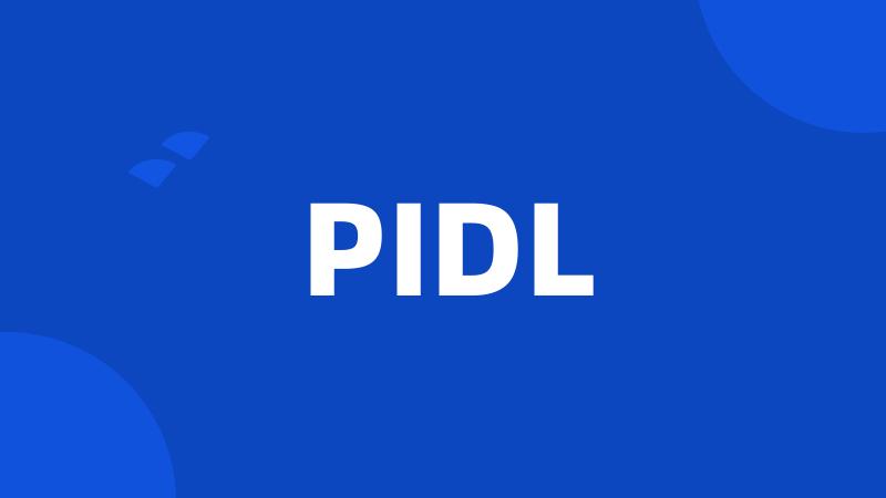 PIDL