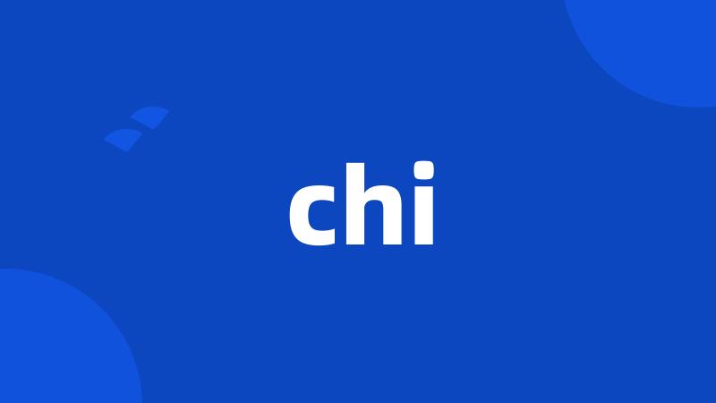 chi