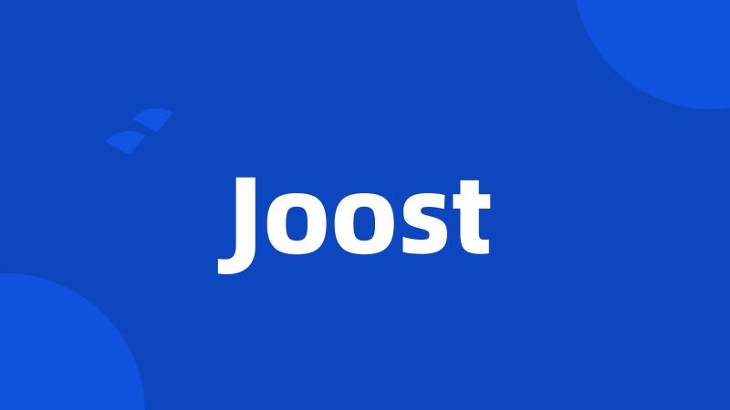 Joost