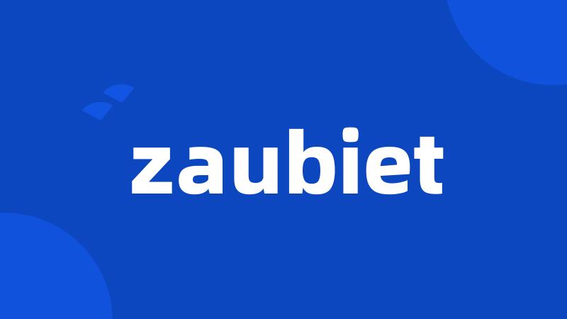 zaubiet