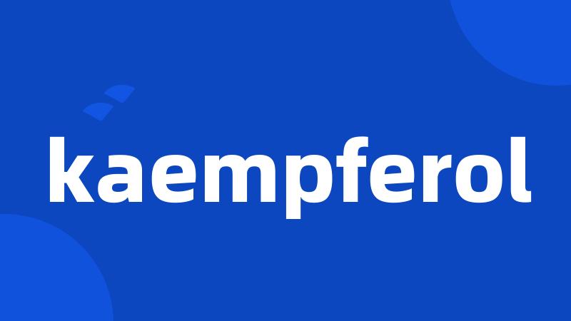 kaempferol