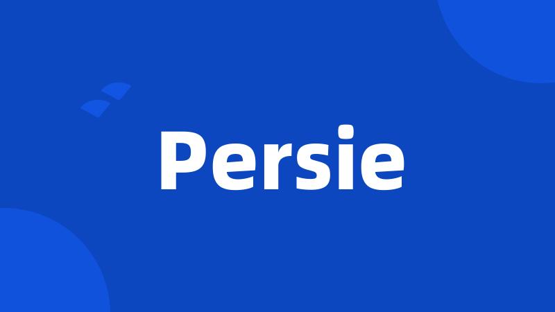 Persie