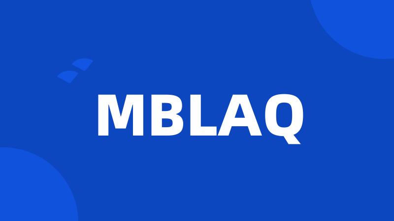 MBLAQ