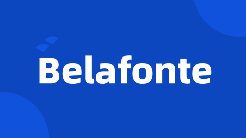 Belafonte