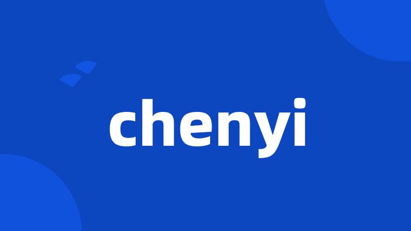 chenyi