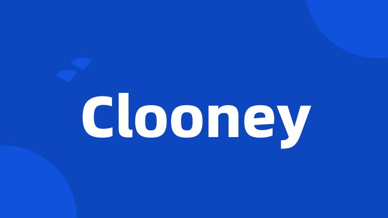 Clooney