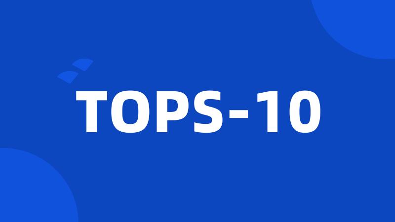 TOPS-10