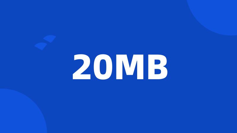 20MB