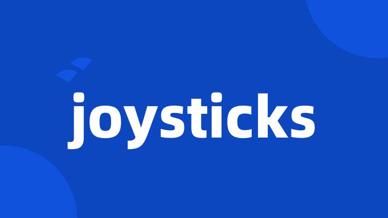 joysticks