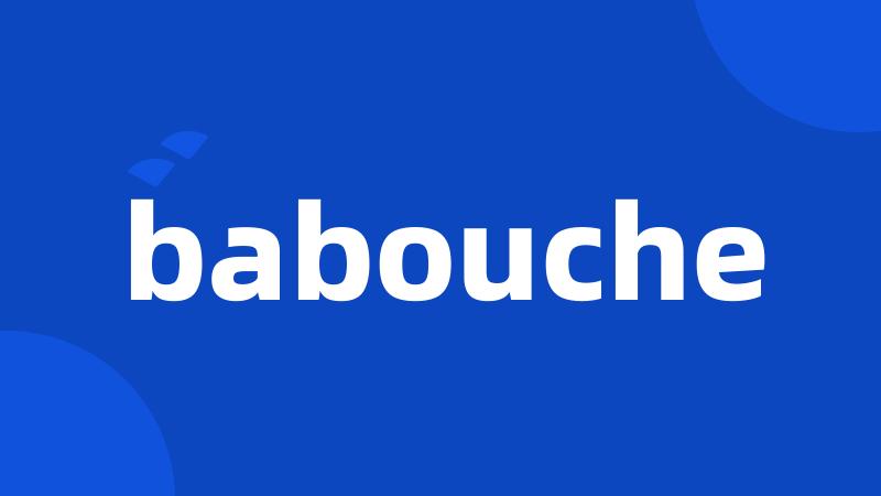 babouche