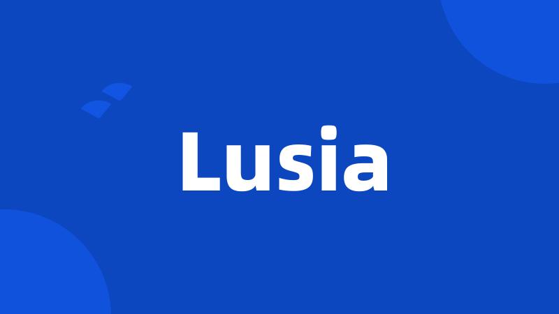 Lusia