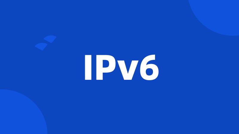 IPv6