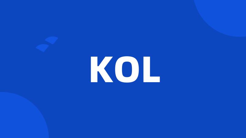 KOL