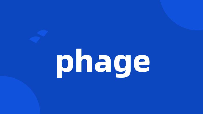 phage