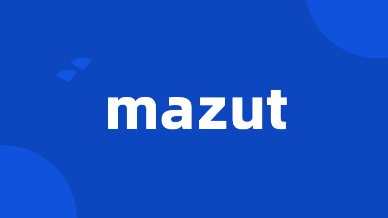 mazut