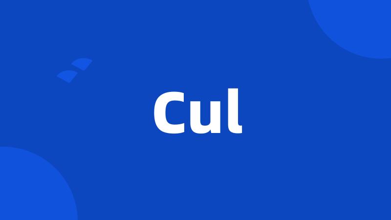 Cul