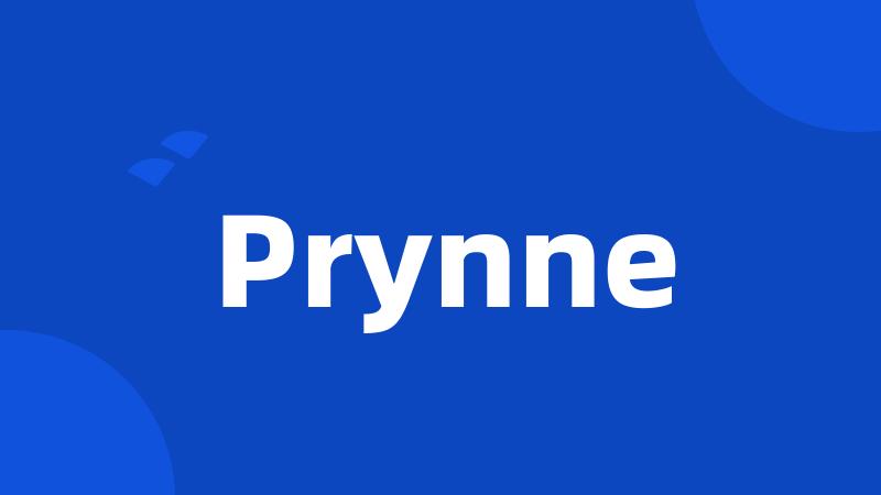 Prynne