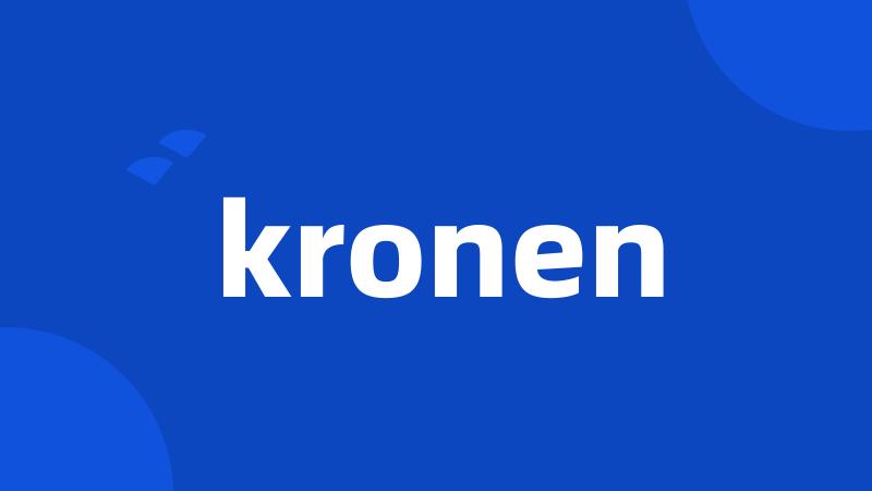 kronen