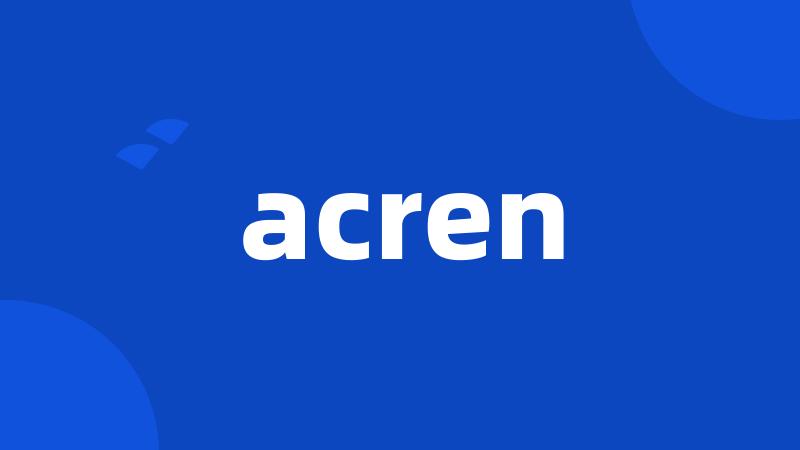 acren