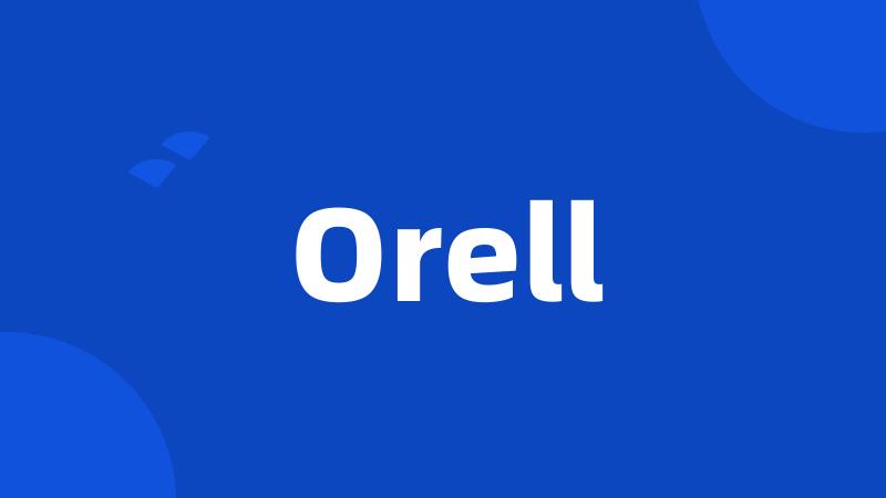 Orell