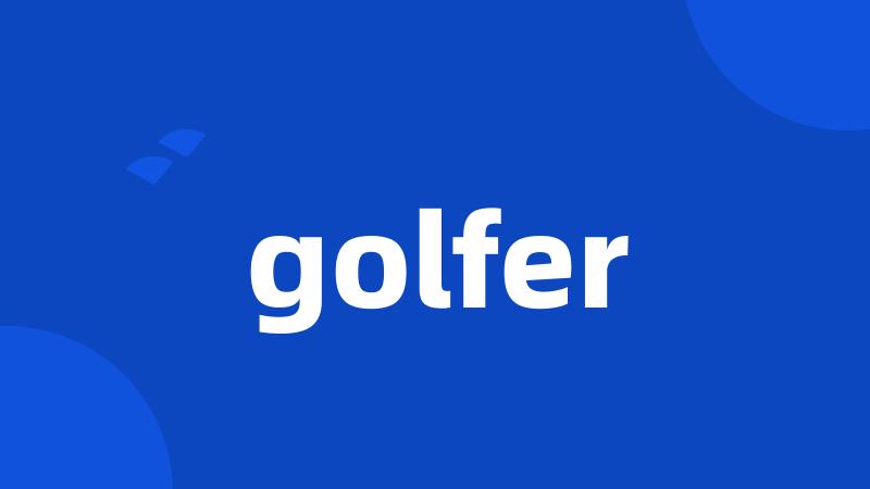 golfer