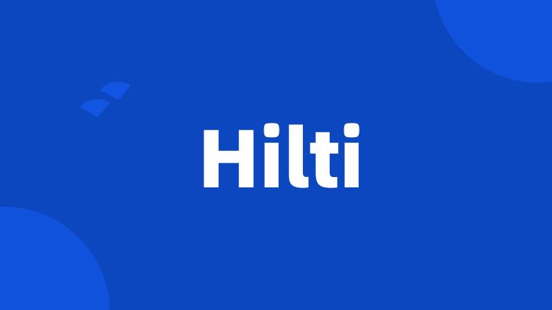 Hilti