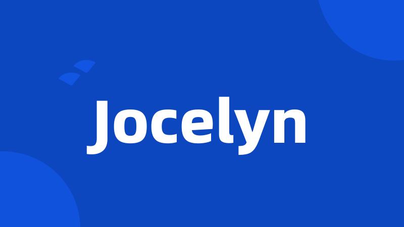 Jocelyn