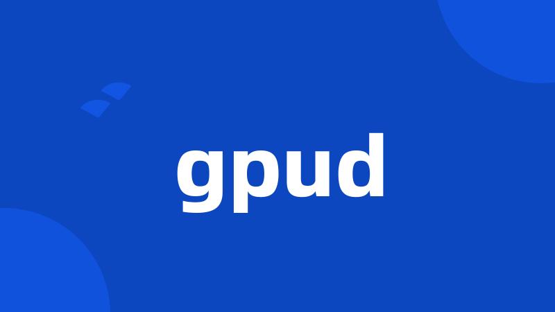 gpud