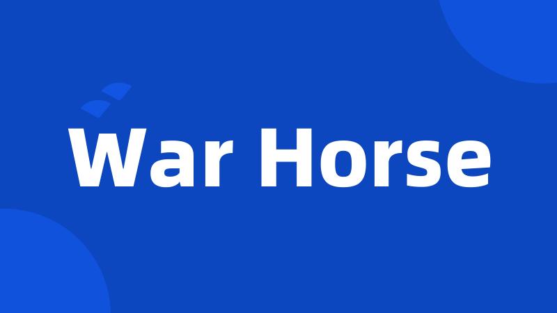 War Horse